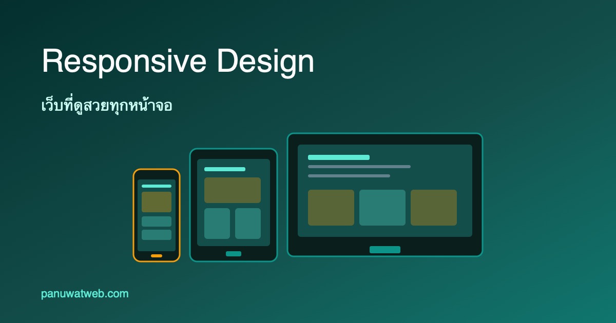 เว็บไซต์ Responsive คืออะไร? ทำไมต้องมีในปี 2026